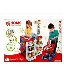 SANJARY Supermarket Game Set Of 24 Pieces - Multicolour