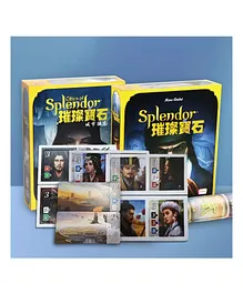 SANJARY Splendor Board Game - Multicolour