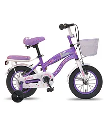 Vaux Angel Bicycle With 12 Inches Wheels - Purple White