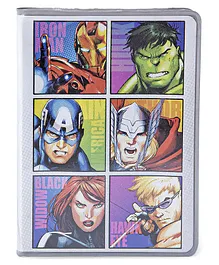 Avengers Art and Craft Colouring Folder Stationery Set 24 Pieces - Multicolor