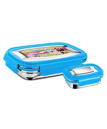 Mickey Mouse Super Food Lunch Box With Container - Blue (Print May Vary)