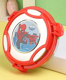 Spiderman Round Lunch Box Blue (Color & Print May Vary)