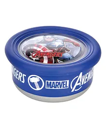 Avengers Round Container Blue - 325 ml