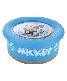 Mickey Mouse Round Container Blue - 325 ml