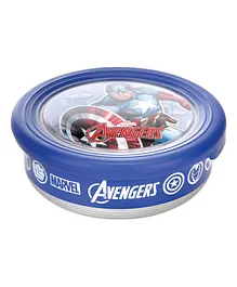 Avengers Round Container Blue - 500 ml