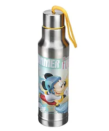 Mickey Mouse & Friends Ritz Water Bottle Silver - 450 ml