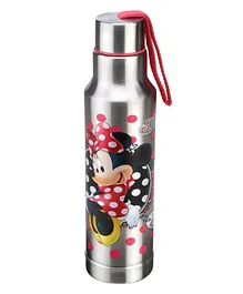 Minnie Mouse Ritz Water Bottle Silver - 450 ml