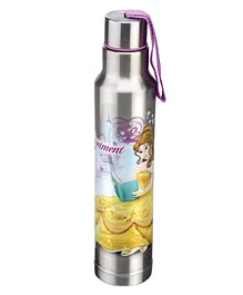 Disney Princess Ritz Water Bottle Silver- 650 ml