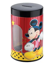 Mickey Mouse And Friends Printed Bitcoin Money Bank - Red