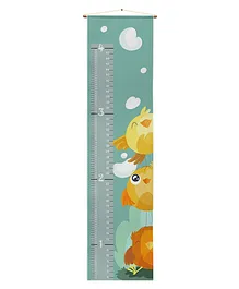 Right Gifting Satin Removable Height and Growth Measurement Wall Hanger - Grey