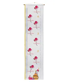 Right Gifting Satin Removable Height/Growth Measurement Wall Hanger - Cream