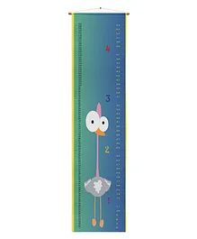 Right Gifting Satin Removable Height Measurement Wall Hanger - Multicolor