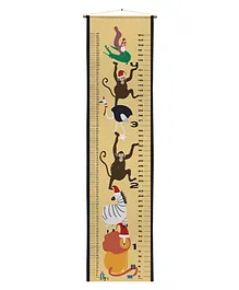 Right Gifting Satin Removable Height/Growth Measurement Wall Hanger - Multicolor