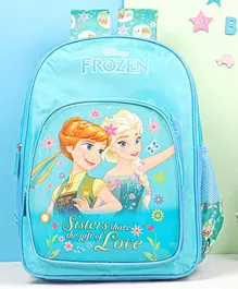 Frozen Printed School Bag Blue - 16 Inches