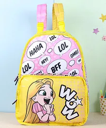 Disney Rapunzel & Snow White Reversible School Bag Multicolour - 16 Inches