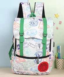 Excelites Dance of the Dragons GOT Canvas Backpack Multicolour - 17 Inch