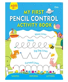My First Pencil Control Activity Book - English