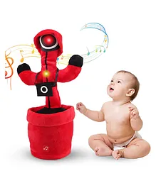 FunBlast Dancing Squid Musical Toy With Light - Red Black 