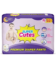 Super Cute Pullups Diapers Extra Large - 32 Pieces