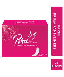 Paree Prima Ultra Thin Everyday Protection Pantylinerst - 25 Pieces