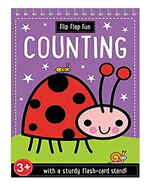 Flip Flap Fun Counting Book With Flash Card Stand - English
