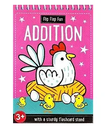 Flip Flap Fun Addition With Flash Card Stand - English