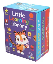 Little Learning Library 3 Vol Board Book Set of 3  - English