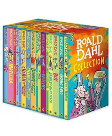 Roald Dahl Complete Collection Set of 16 Books - English