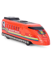 Shinsei Pull Back Bullet Train Toy- Red 