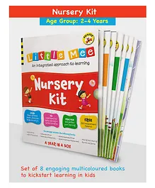 Chetana Nursery Kit Early Learning Books With Pictures Set of 8 - English 
