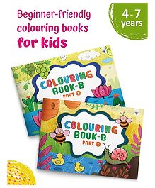 Blossom Colouring Book B1 and B2 Set of 2 - English