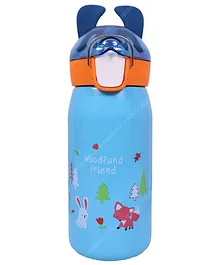 Toyshine Reusable Double Walled Insulated Water Bottle Blue - 530 ml