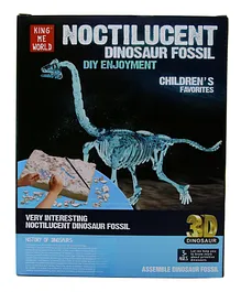 EZ Life 3D Noctilucent Dinosaur Fossil Excavation Toy Kit - Blue