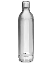 Milton BLISS 1100 Thermosteel Hot & Cold Vacuum Insulated Water Bottle Silver - 1060 ml