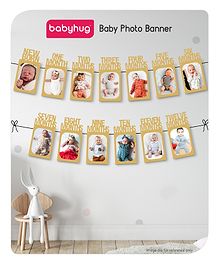 Babyhug Baby Photo Banner - Brown