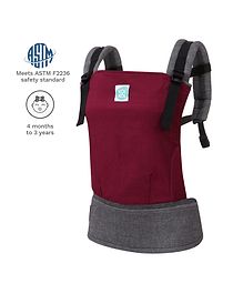 Kol Kol Compact Baby Carrier Merlot - Maroon