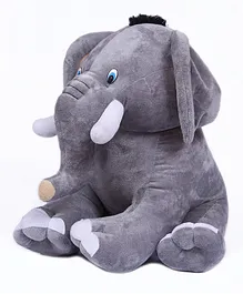 Babyjoys Elephant Soft Toy Grey - Height 50 cm