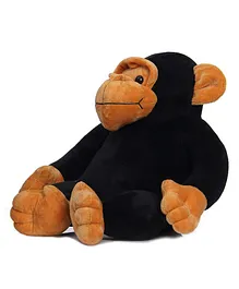 Babyjoys Super Soft Kong Monkey Toy Brown - Height 38 cm