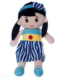 Babyjoys Stuffed Soft Candy Doll Blue - Height 60 cm