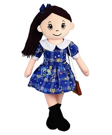 Babyjoys Plush Candy Doll Blue - Height 55 cm