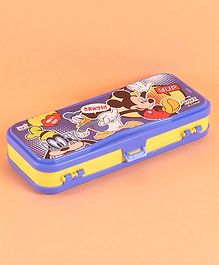 Disney Mickey Mouse Double Sided Pencil Box (Colour May Vary)