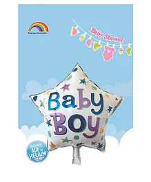 Khurana Decorative Baby Boy Star Balloon - Blue