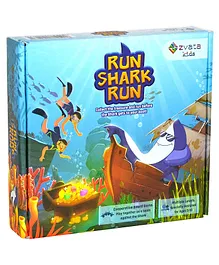 Zvata Run Shark Run Board Game - Multicolour