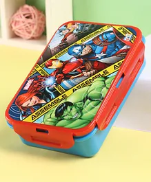 Marvel Avengers Lunch Box- Red & Blue
