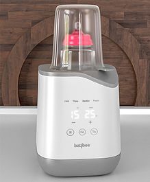 Baybee 5 In 1 Bottle Warmer & Sterilizer With LCD Temperature Display - Grey