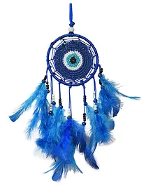 Asian Hobby Crafts Mini Dream Catcher Wall Hanging - Blue