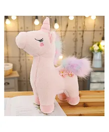 Little Hunk Unicorn Soft Plush Toy Multicolour (Colour may vary) - Height 25 cm