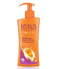 Lotus Herbals Safe Sun UV Protect Body Lotion Nourishing Whitening Milk SPF 25 PA+++ - 250 ml