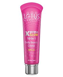 Lotus Make-Up Xpressglow 10-In-1 Royal Pearl Daily Beauty Cream - 30 g