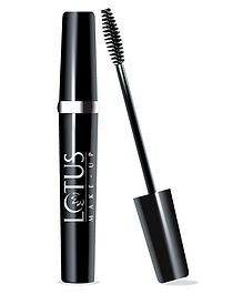 Lotus Makeup Black Maxlash Volumnising Botanical Waterproof Mascara Black - 4 g